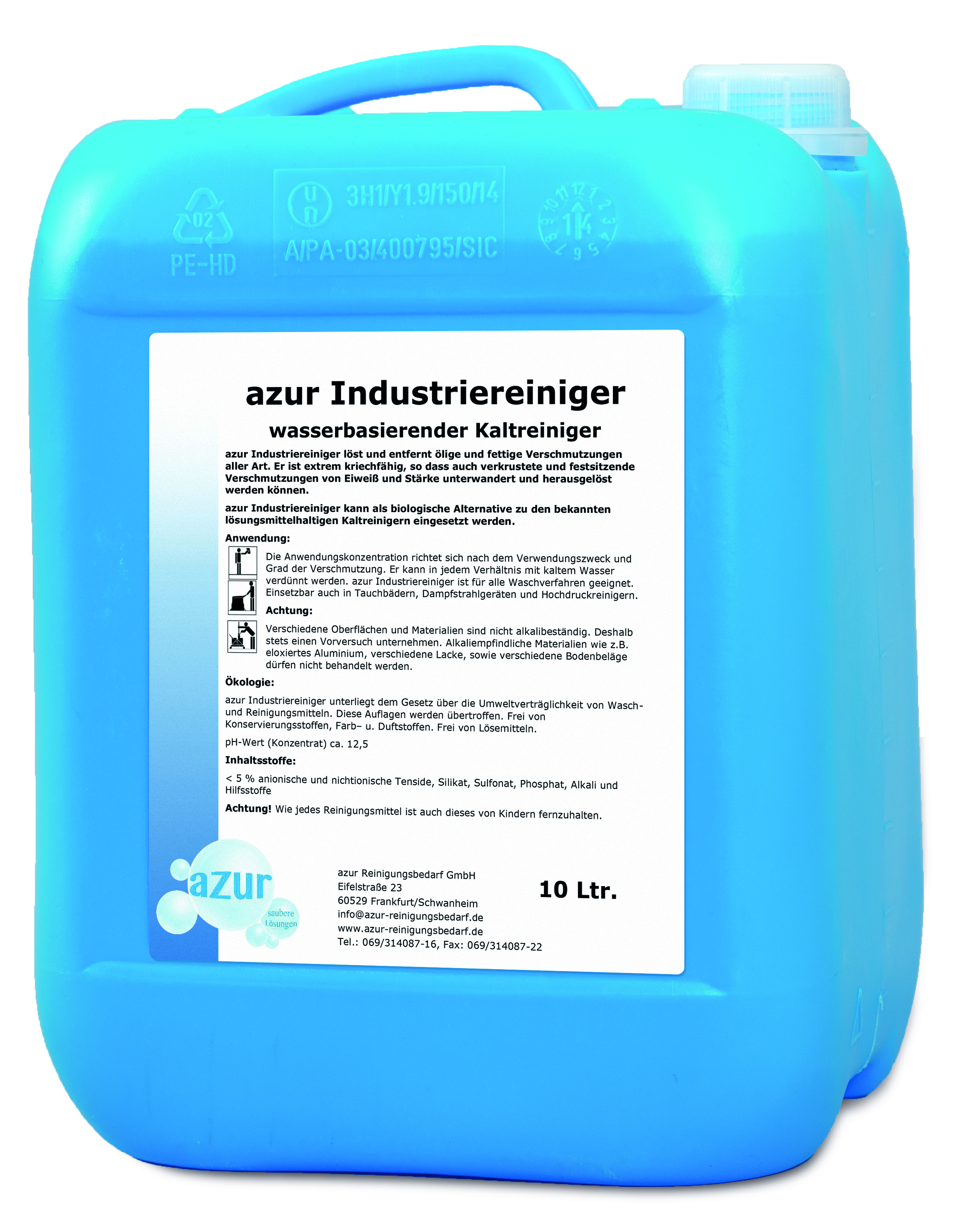 azur Industriereiniger